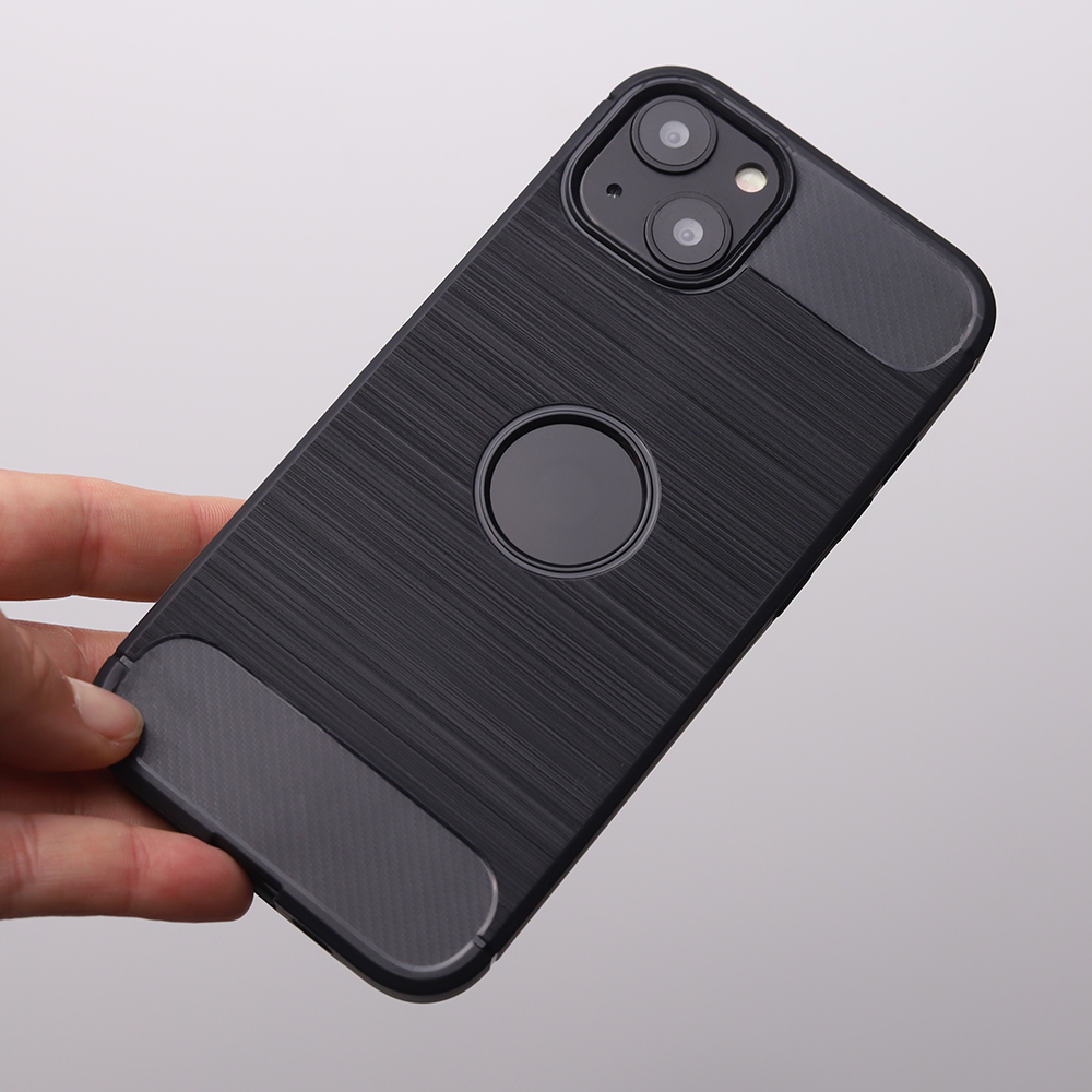 Xiaomi Redmi A3 forcell carbon hátlap tok (Fekete)