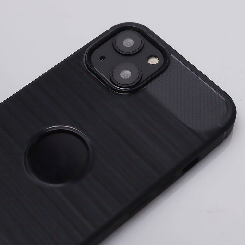 Xiaomi Redmi A3 forcell carbon hátlap tok (Fekete)