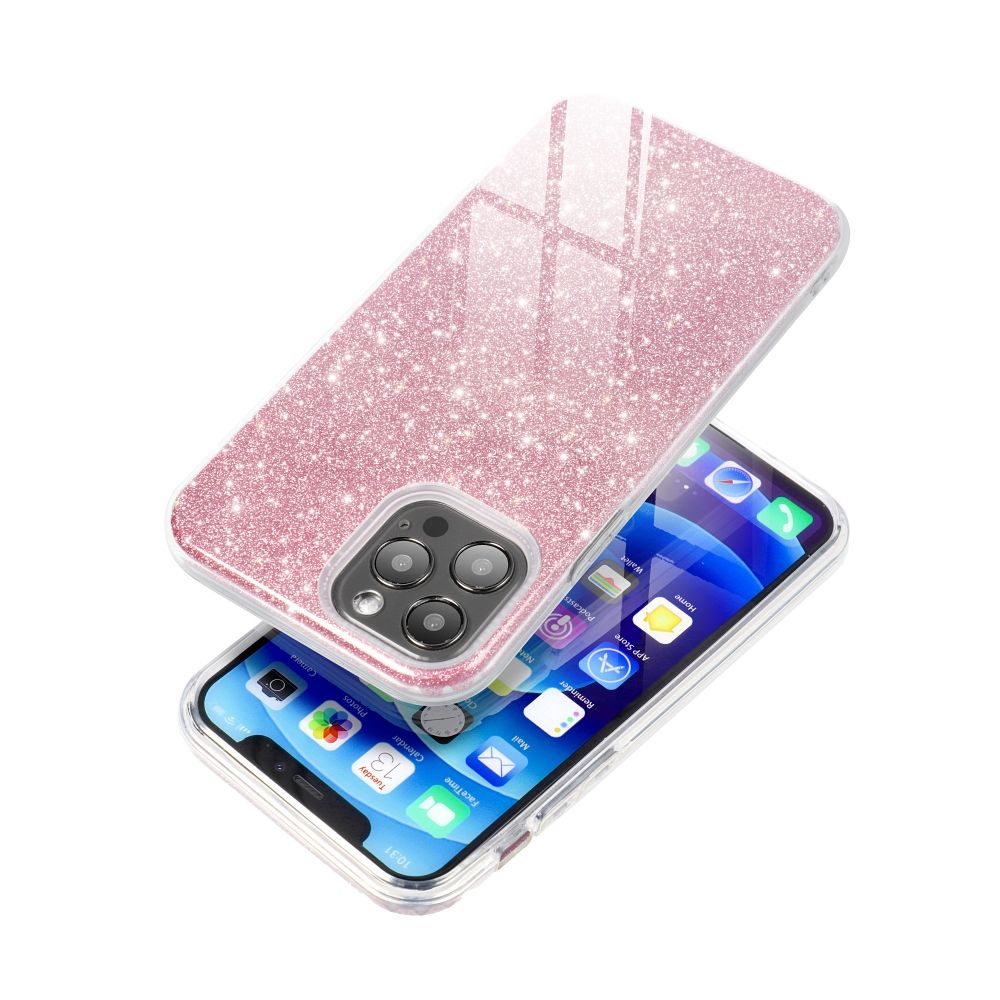 Xiaomi Redmi A3 forcell shining hátlap tok (Rózsaszín)