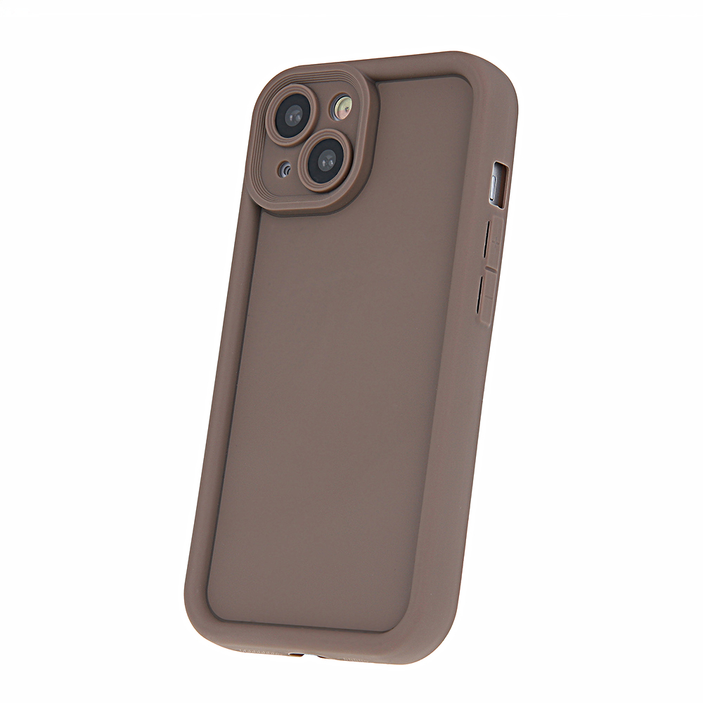 Xiaomi Redmi A3 Rim TPU hátlap tok (Barna)