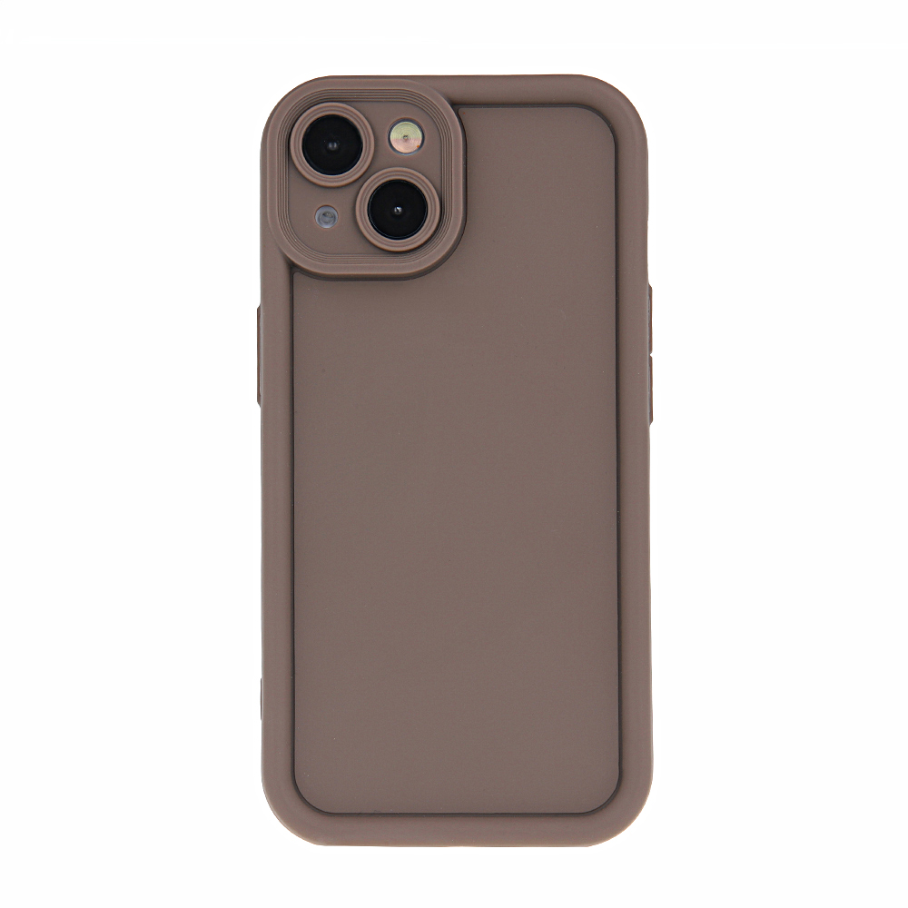 Xiaomi Redmi A3 Rim TPU hátlap tok (Barna)