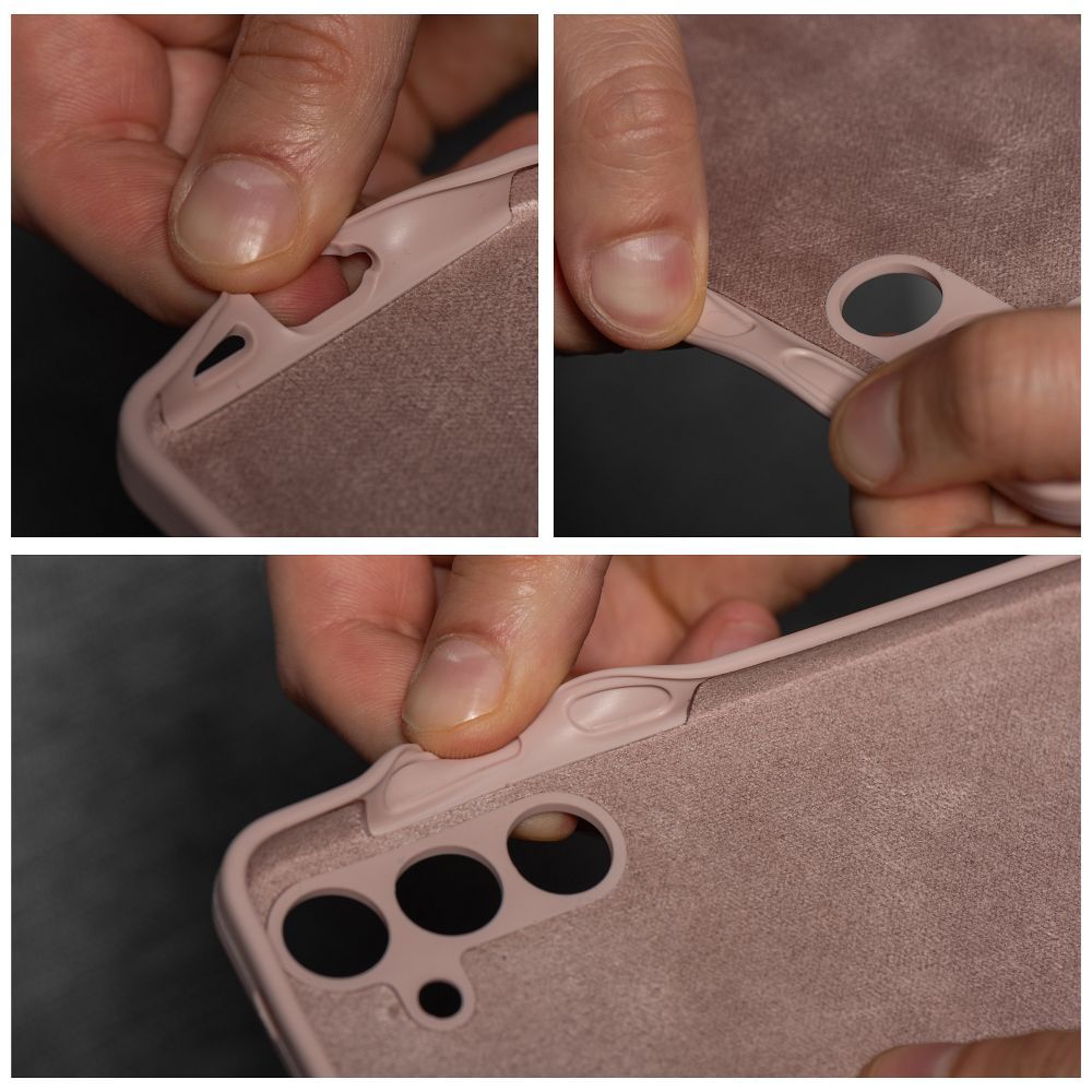 Xiaomi Redmi A3 Silicone 2mm hátlap tok (Rózsaszín)