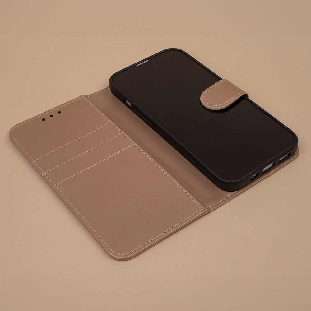 Xiaomi Redmi A3 Smart classic notesz tok (Arany)