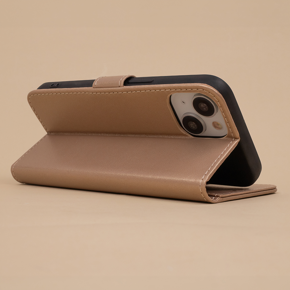 Xiaomi Redmi A3 Smart classic notesz tok (Arany)