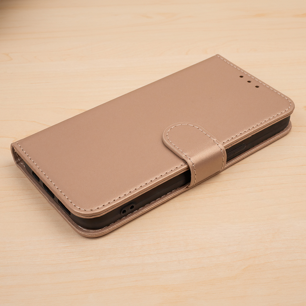 Xiaomi Redmi A3 Smart classic notesz tok (Arany)
