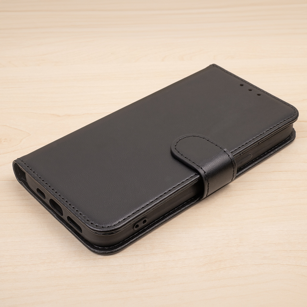 Xiaomi Redmi A3 Smart classic notesz tok (Fekete)
