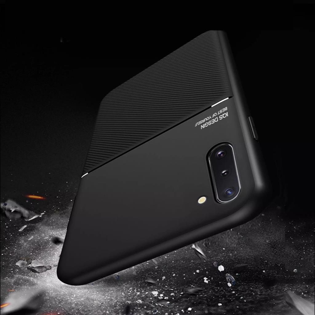 Xiaomi Redmi Note 10 5G/Pocophone M3 Pro/M3 Pro 5G BIZNES szilikon hátlap tok, (Fekete) 1