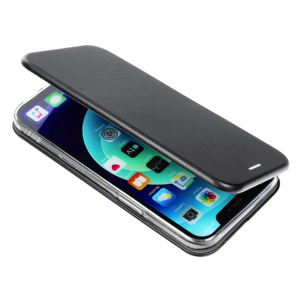 Xiaomi Redmi Note 10 Pro / Redmi Note 10 Pro Max Forcell Elegance notesz tok (Fekete) 3
