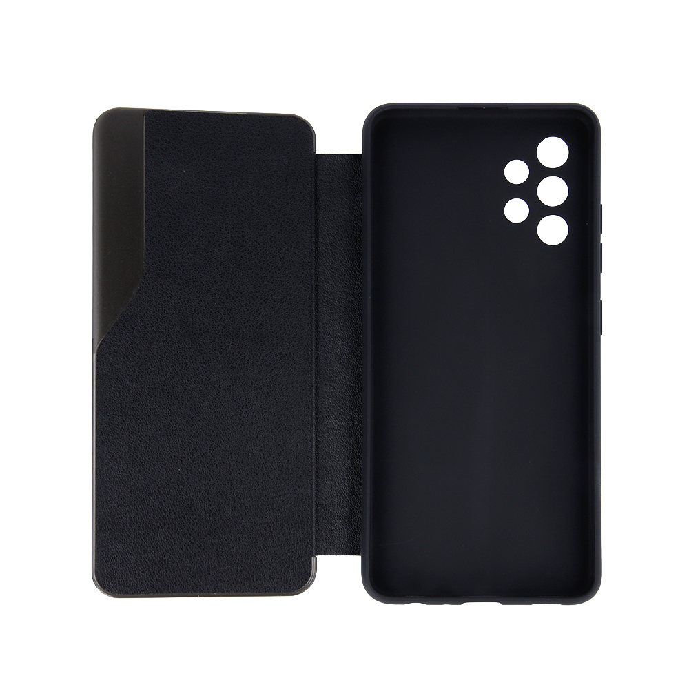 Xiaomi Redmi Note 10 Pro / Redmi Note 10 Pro Max Smart view TPU notesz tok (Fekete)