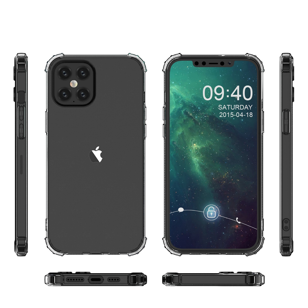 Xiaomi Redmi Note 11S 5G / Redmi Note 11T 5G / Pocophone M4 Pro 5G anti shock 1,5 mm ütésálló hátlap tok (Átlátszó) 2