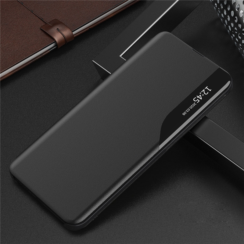 Xiaomi Redmi Note 12 Pro 4G / Redmi Note 11 Pro 4G / Redmi Note 11 Pro 5G Smart view TPU notesz tok (Fekete)