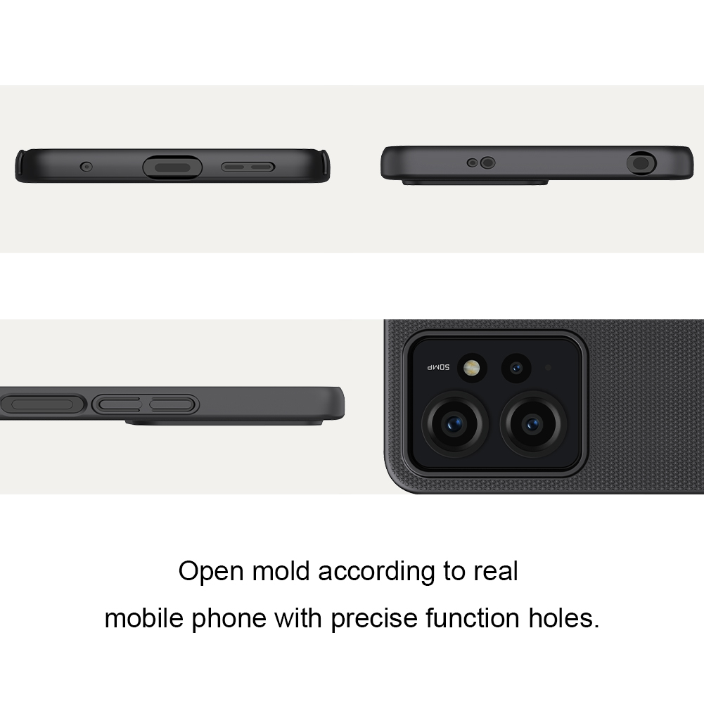 Xiaomi Redmi Note 12 4G Nillkin Super frosted strapabíró hátlap tok (Kék)