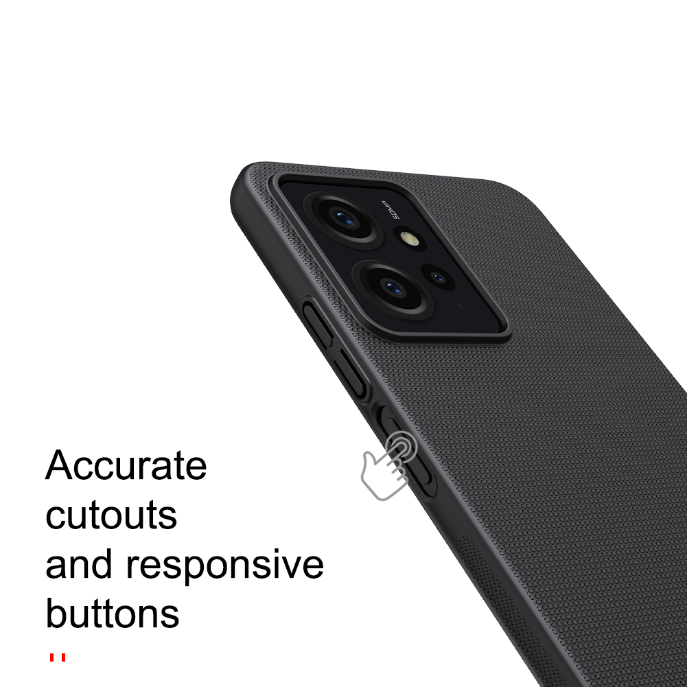 Xiaomi Redmi Note 12 4G Nillkin Super frosted strapabíró hátlap tok (Kék)
