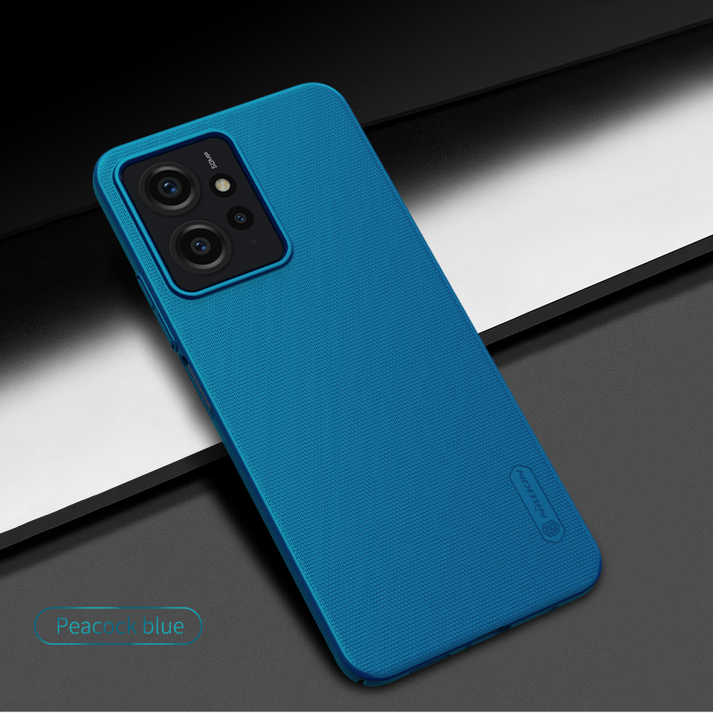 Xiaomi Redmi Note 12 4G Nillkin Super frosted strapabíró hátlap tok (Kék)