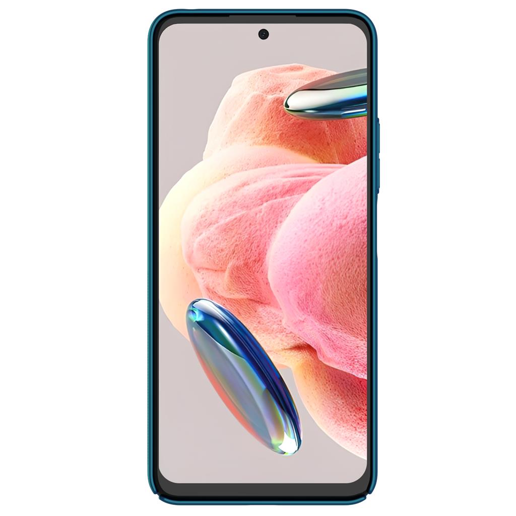 Xiaomi Redmi Note 12 4G Nillkin Super frosted strapabíró hátlap tok (Kék)