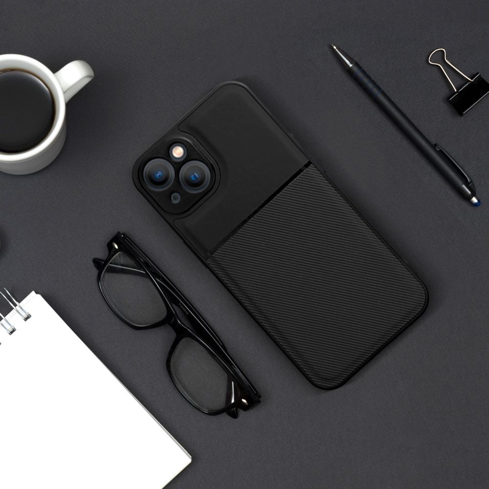 Xiaomi Redmi Note 12 Pro 5G BIZNES szilikon hátlap tok (Fekete)
