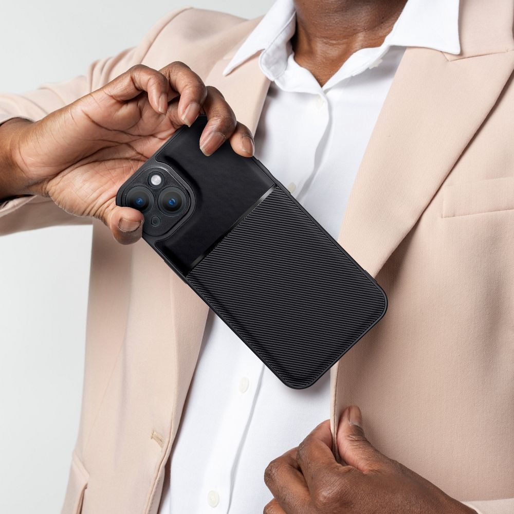 Xiaomi Redmi Note 12 Pro 5G BIZNES szilikon hátlap tok (Fekete)