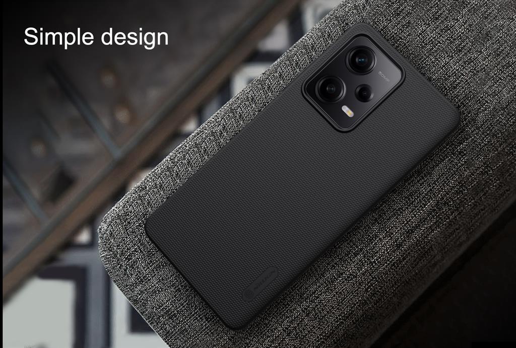 Xiaomi Redmi Note 12 Pro 5G / Poco X5 Pro 5G Nillkin Super frosted strapabíró hátlap tok (Kék)
