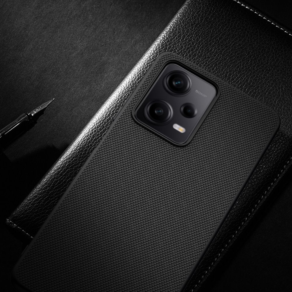 Xiaomi Redmi Note 12 Pro 5G / Poco X5 Pro 5G Nillkin textured hátlap tok (Fekete) 4