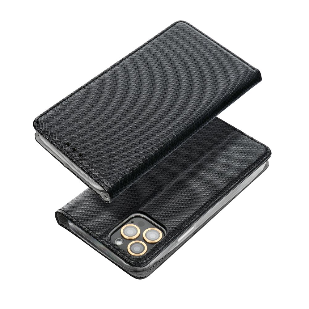 Xiaomi Redmi Note 12 Pro Plus 5G magnet book notesz tok (Fekete) 1