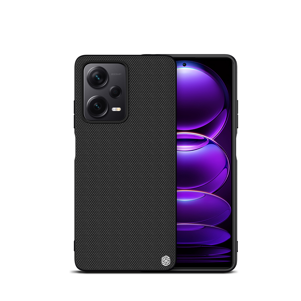 Xiaomi Redmi Note 12 Pro Plus 5G Nillkin textured hátlap tok (Fekete) 0