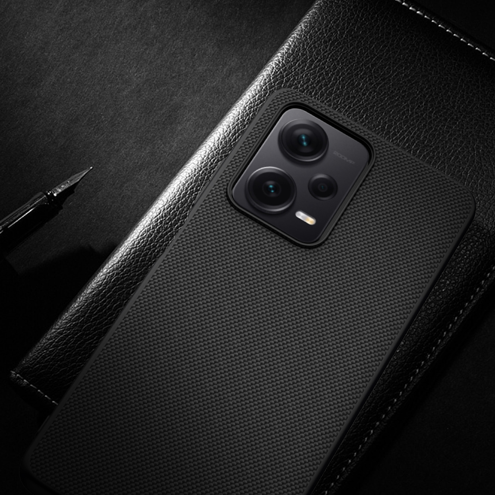 Xiaomi Redmi Note 12 Pro Plus 5G Nillkin textured hátlap tok (Fekete) 4