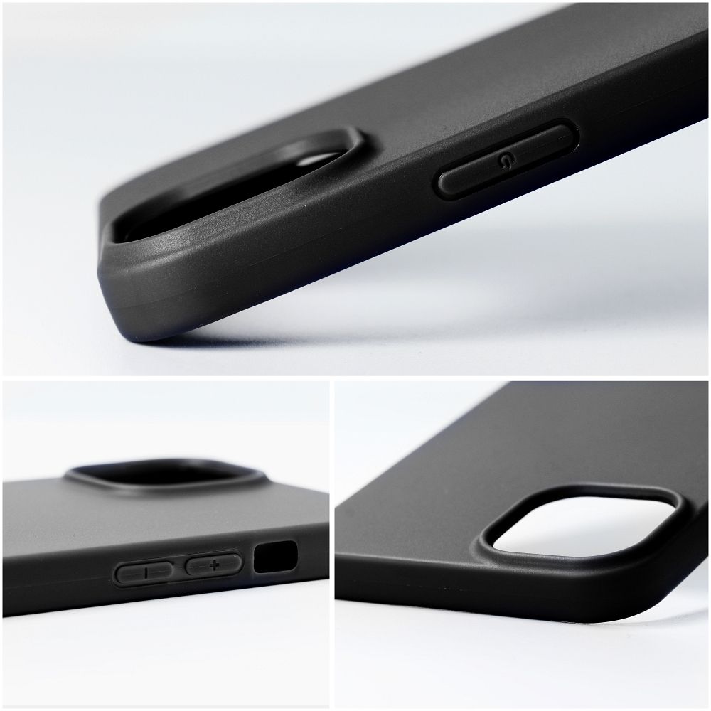 Xiaomi Redmi Note 12 Pro Plus 5G tpu matte hátlap tok (Fekete) 3
