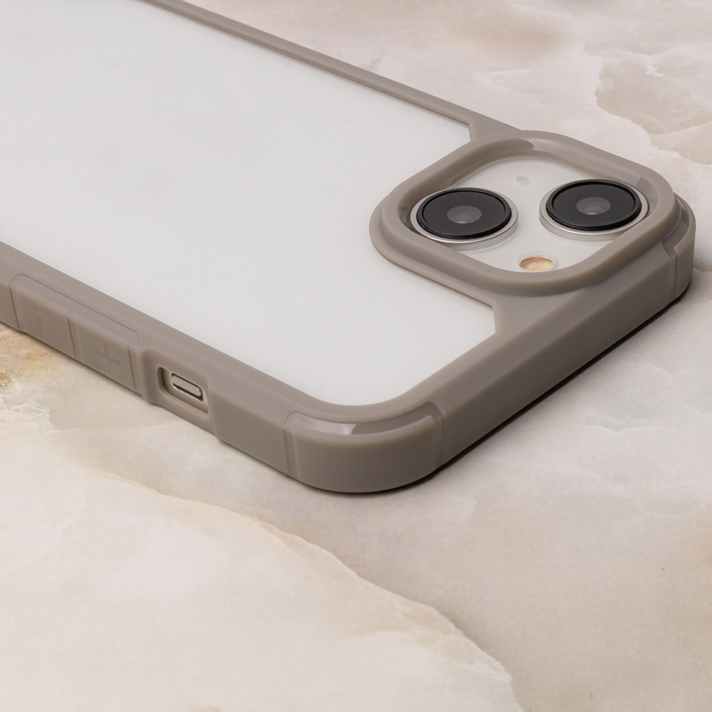 Xiaomi Redmi Note 13 4G Color Shock hátlap tok Szürke