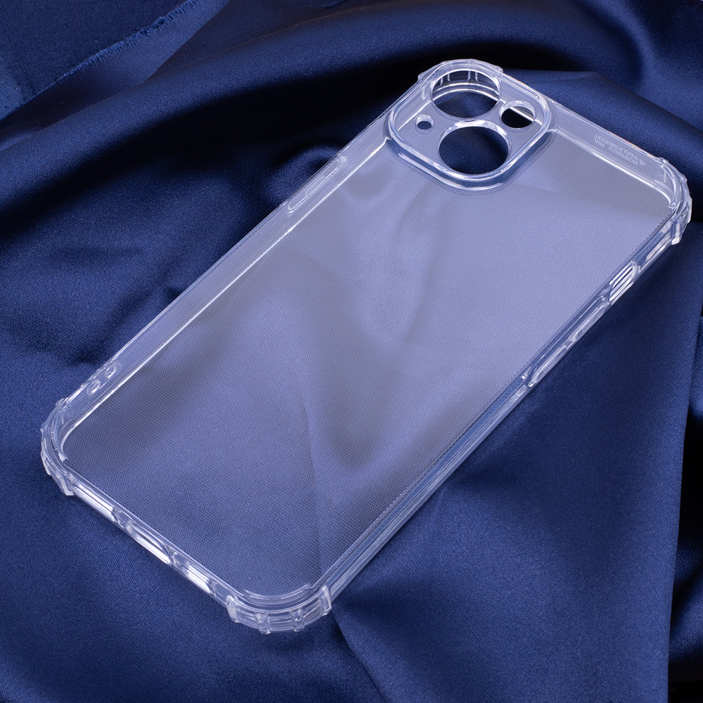 Xiaomi Redmi 13 4G anti shock 1,5 mm ütésálló hátlap tok (Átlátszó) 2