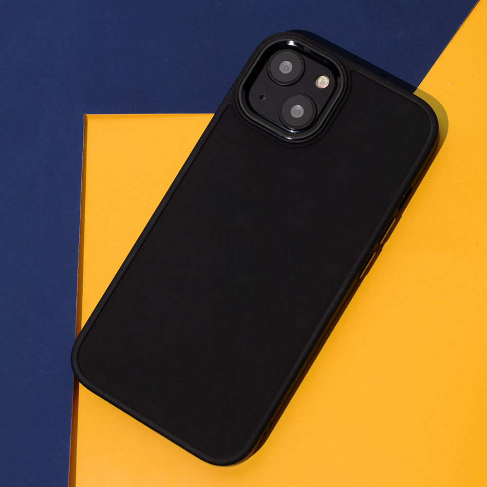 Xiaomi Redmi Note 13 4G Satin matt hátlap tok (Fekete)