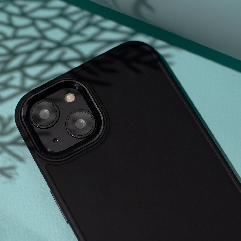 Xiaomi Redmi Note 13 4G Satin matt hátlap tok (Fekete)
