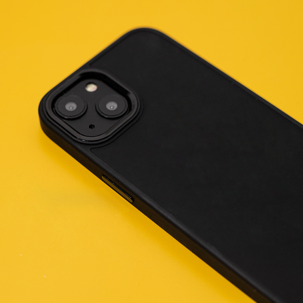 Xiaomi Redmi Note 13 4G Satin matt hátlap tok (Fekete)