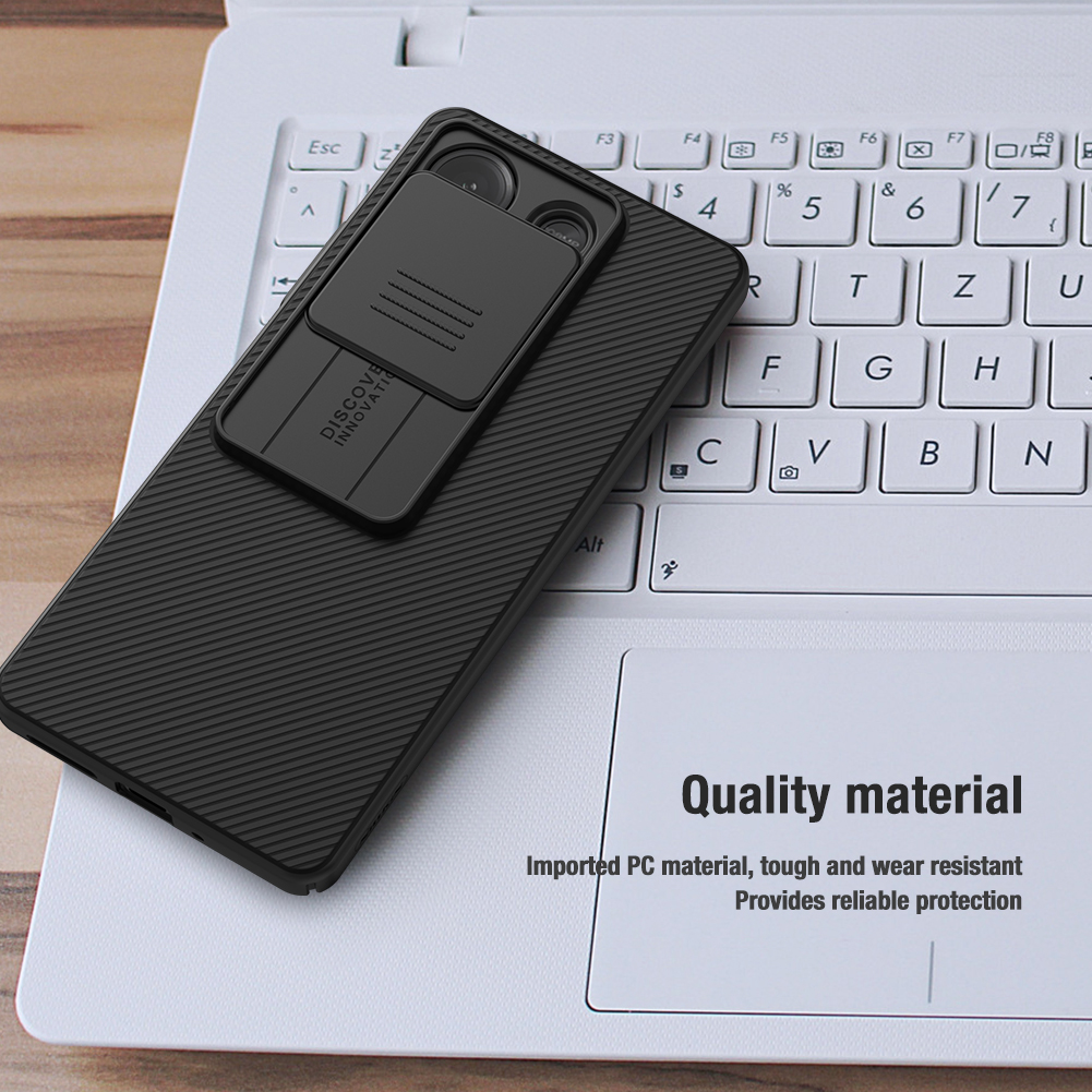 Xiaomi Redmi Note 13 5G Nillkin camshield hátlap tok (Kék) 7
