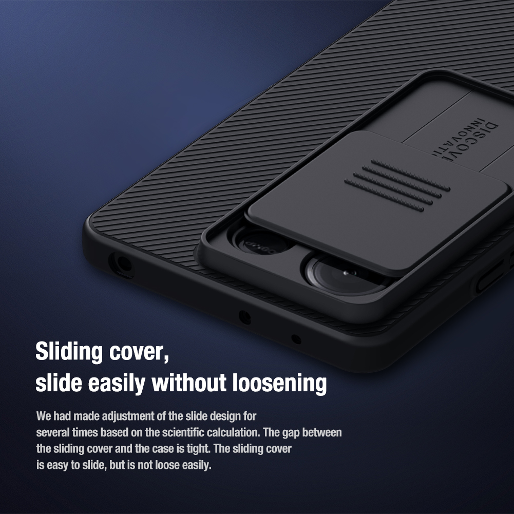 Xiaomi Redmi Note 13 5G Nillkin camshield hátlap tok (Kék) 8