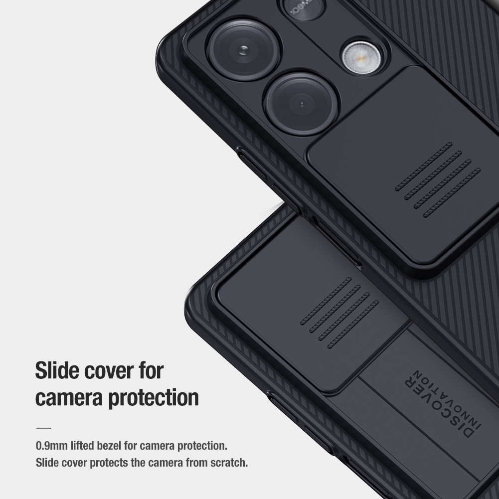 Xiaomi Redmi Note 13 5G Nillkin camshield hátlap tok (Kék) 10