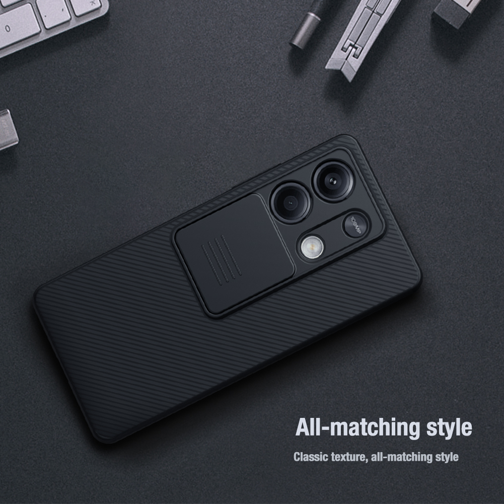 Xiaomi Redmi Note 13 5G Nillkin camshield hátlap tok (Kék) 12