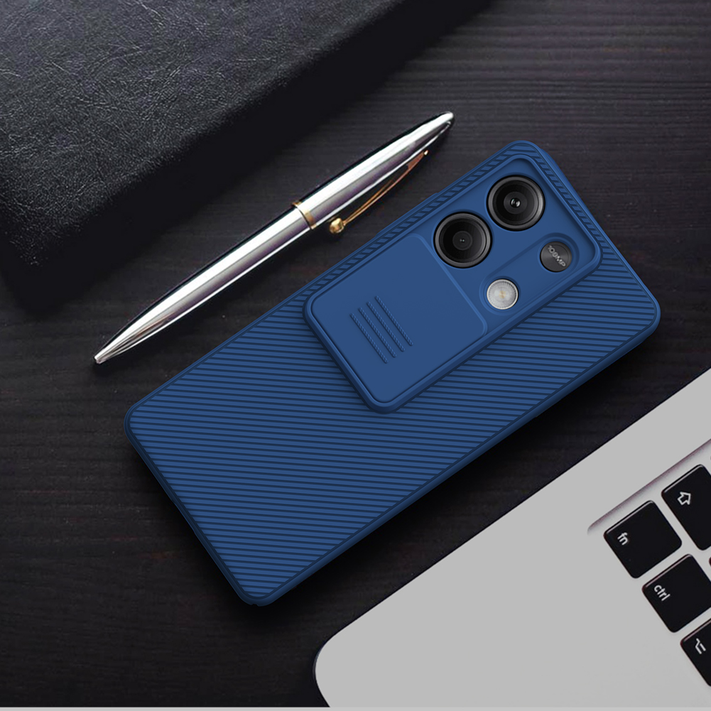Xiaomi Redmi Note 13 5G Nillkin camshield hátlap tok (Kék) 14
