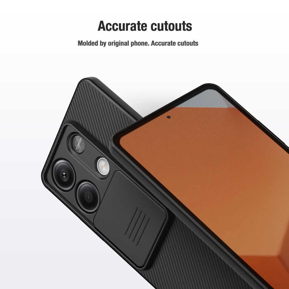 Xiaomi Redmi Note 13 5G Nillkin camshield hátlap tok (Kék) 4