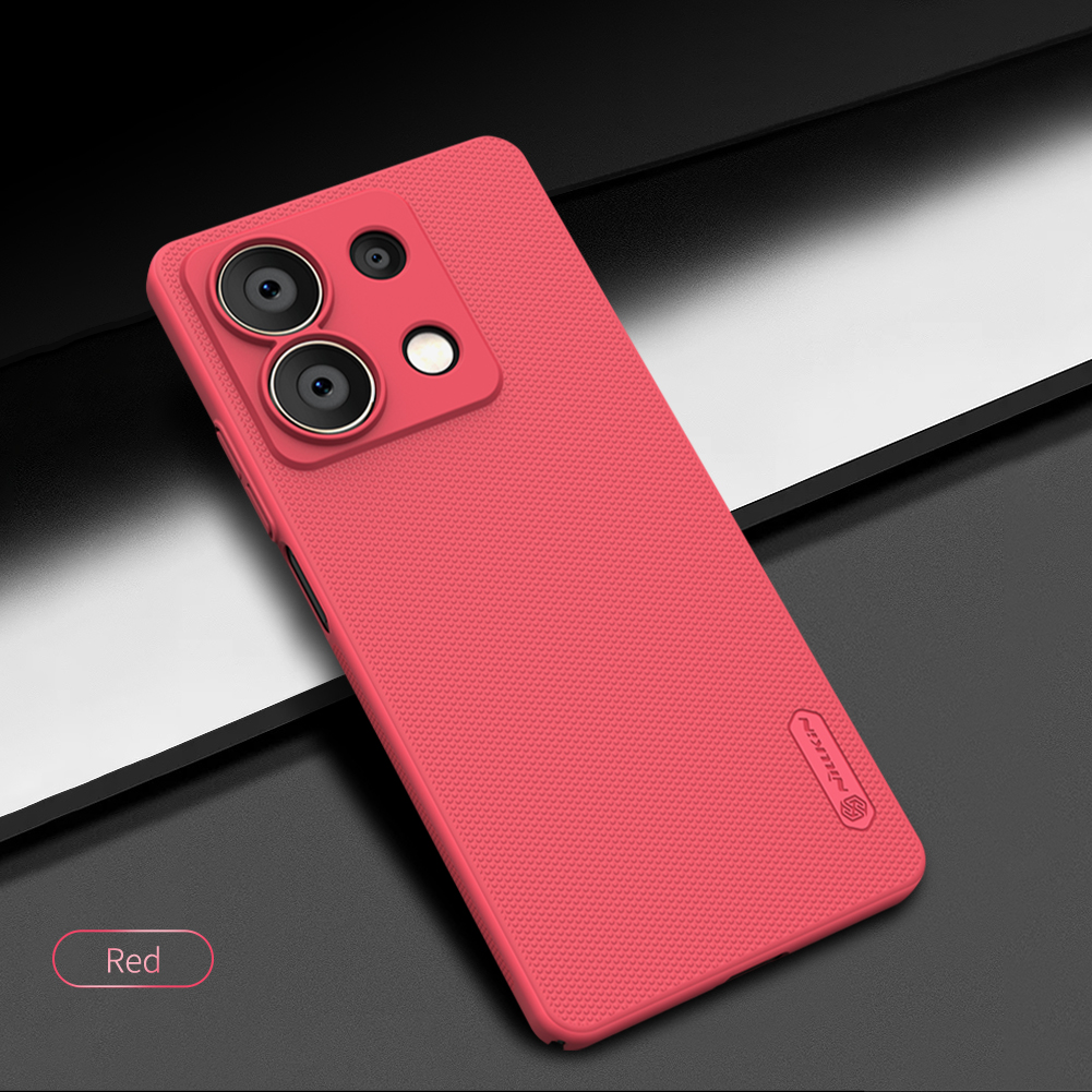 Xiaomi Redmi Note 13 5G Nillkin Super frosted strapabíró hátlap tok fekete