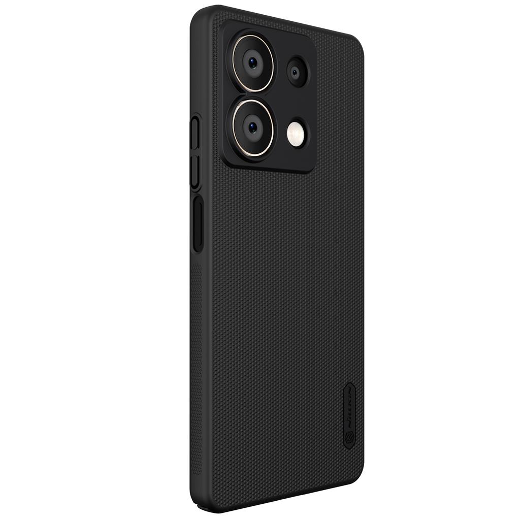 Xiaomi Redmi Note 13 5G Nillkin Super frosted strapabíró hátlap tok fekete