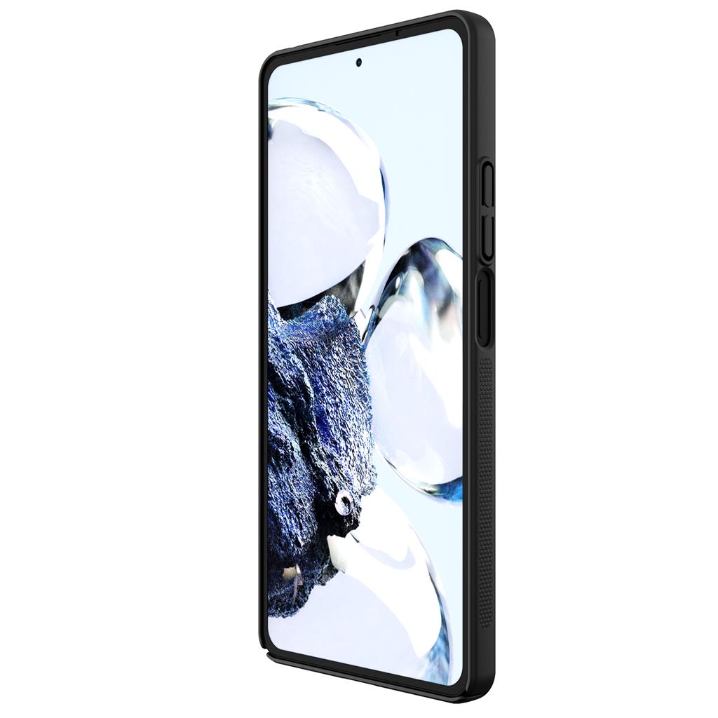 Xiaomi Redmi Note 13 5G Nillkin Super frosted strapabíró hátlap tok fekete