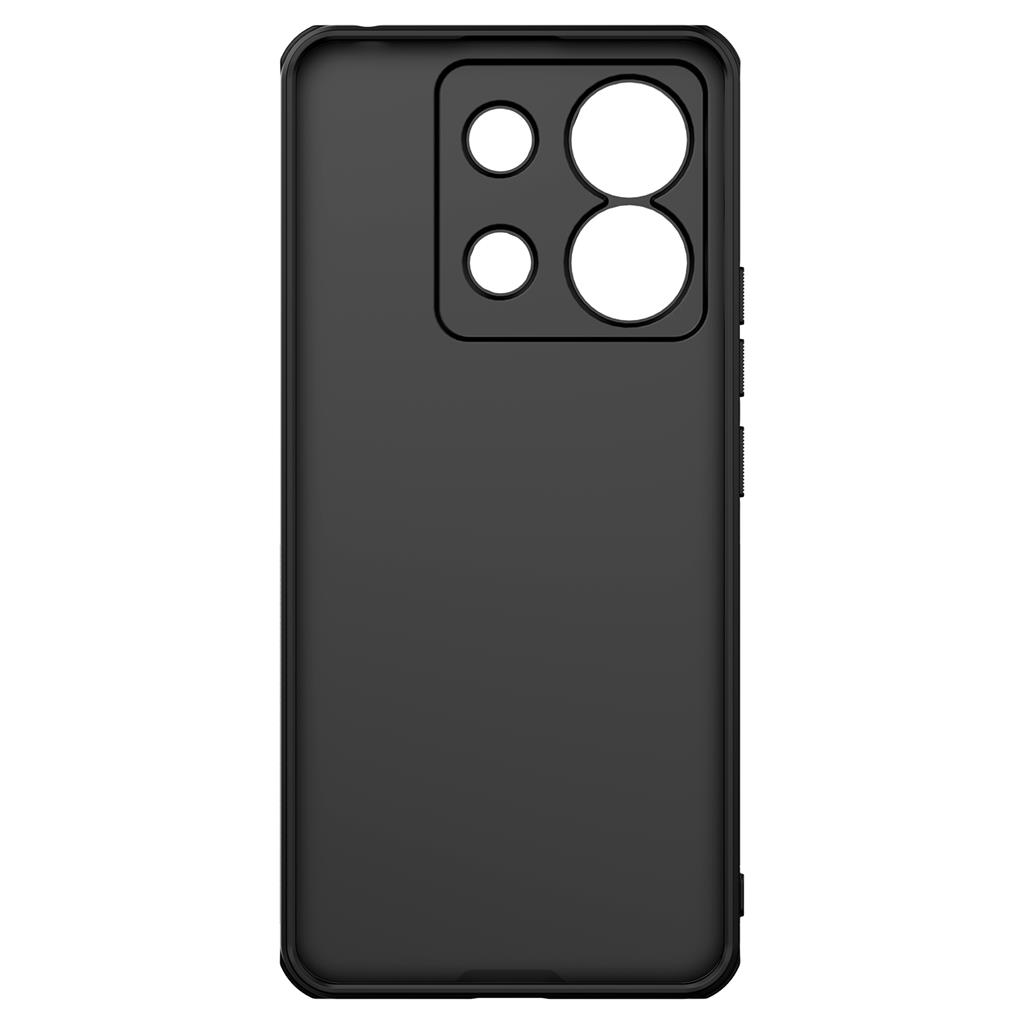 Xiaomi Redmi Note 13 Pro 5G Nillkin Super frosted shield pro strapabíró hátlap tok (Fekete)