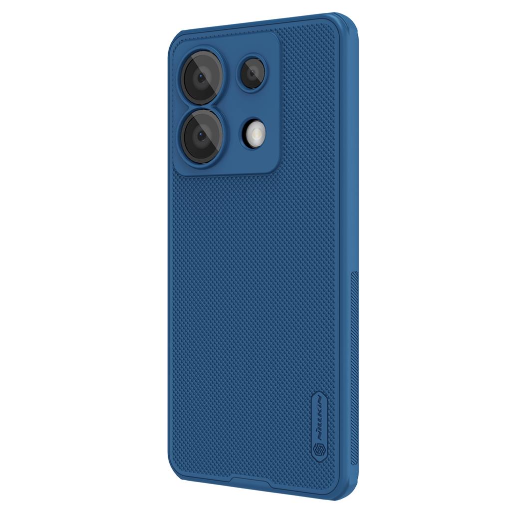 Xiaomi Redmi Note 13 Pro 5G Nillkin Super frosted shield pro strapabíró hátlap tok (Kék)