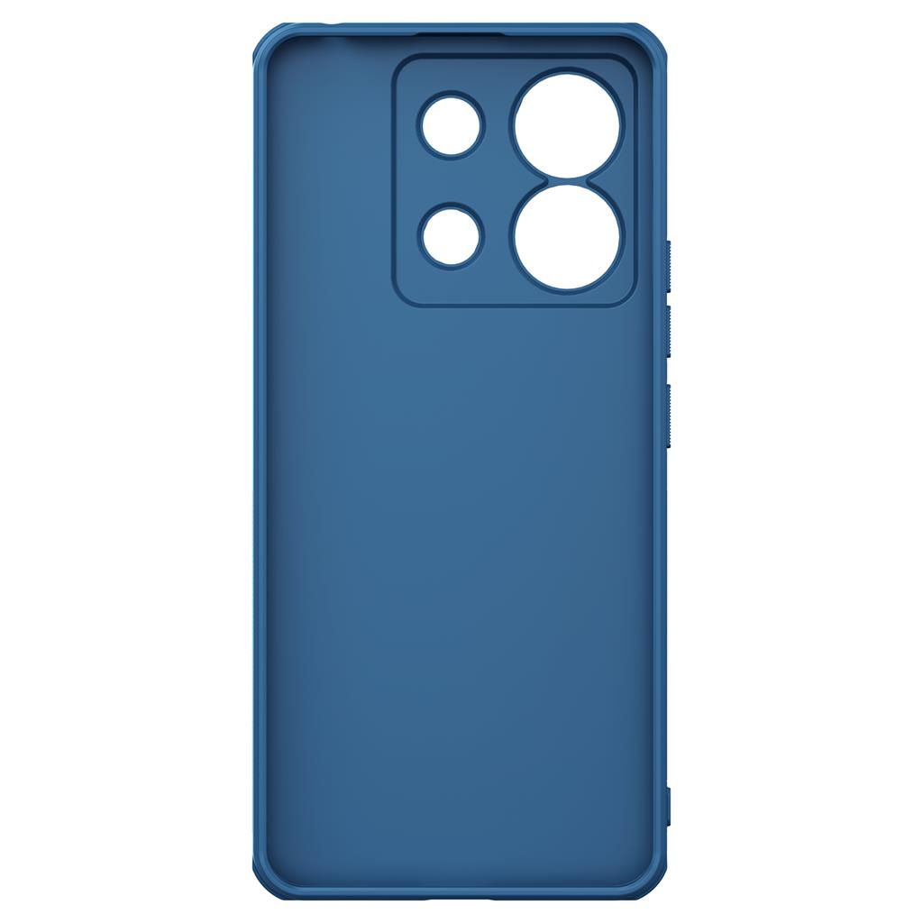 Xiaomi Redmi Note 13 Pro 5G Nillkin Super frosted shield pro strapabíró hátlap tok (Kék)