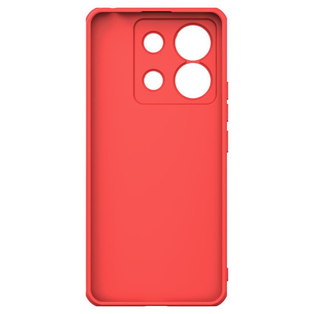 Xiaomi Redmi Note 13 Pro 5G Nillkin Super frosted shield pro strapabíró hátlap tok (Piros)