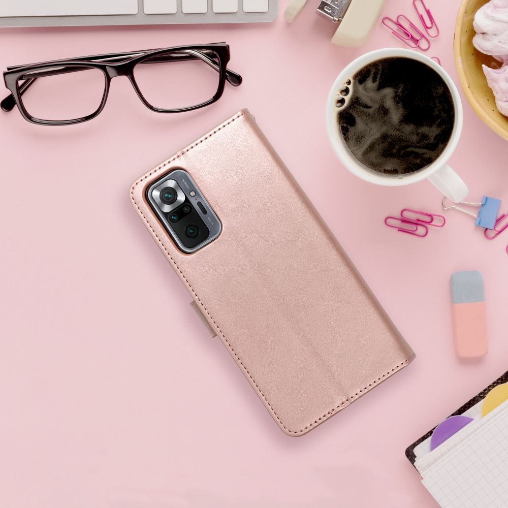 Xiaomi Redmi Note 13 Pro Plus 5G Forcell MEZZO nyitható tok (Rosegold)