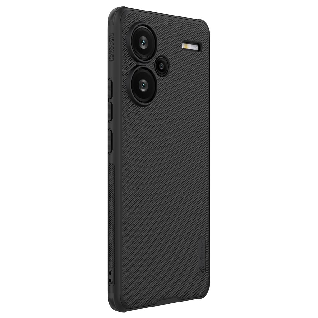 Xiaomi Redmi Note 13 Pro Plus 5G Nillkin Super frosted shield pro strapabíró hátlap tok fekete