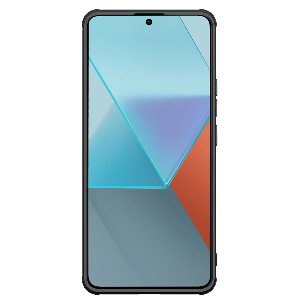 Xiaomi Redmi Note 13 Pro Plus 5G Nillkin Super frosted shield pro strapabíró hátlap tok fekete