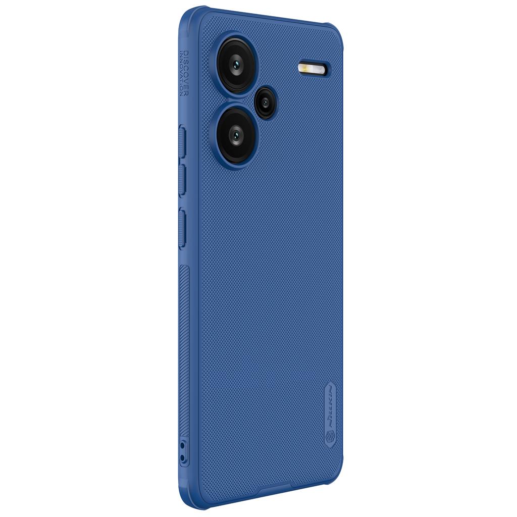 Xiaomi Redmi Note 13 Pro Plus 5G Nillkin Super frosted shield pro strapabíró hátlap tok (Kék)