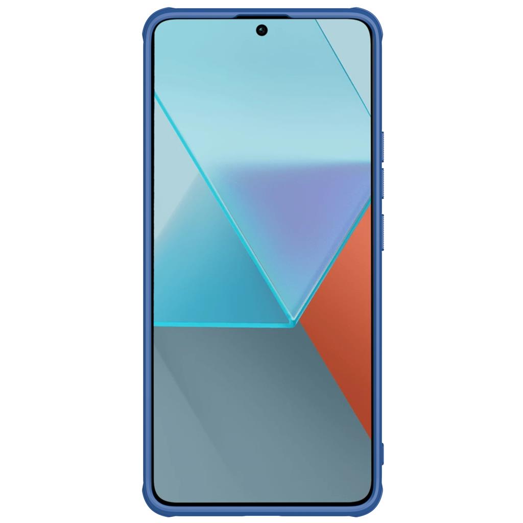 Xiaomi Redmi Note 13 Pro Plus 5G Nillkin Super frosted shield pro strapabíró hátlap tok (Kék)